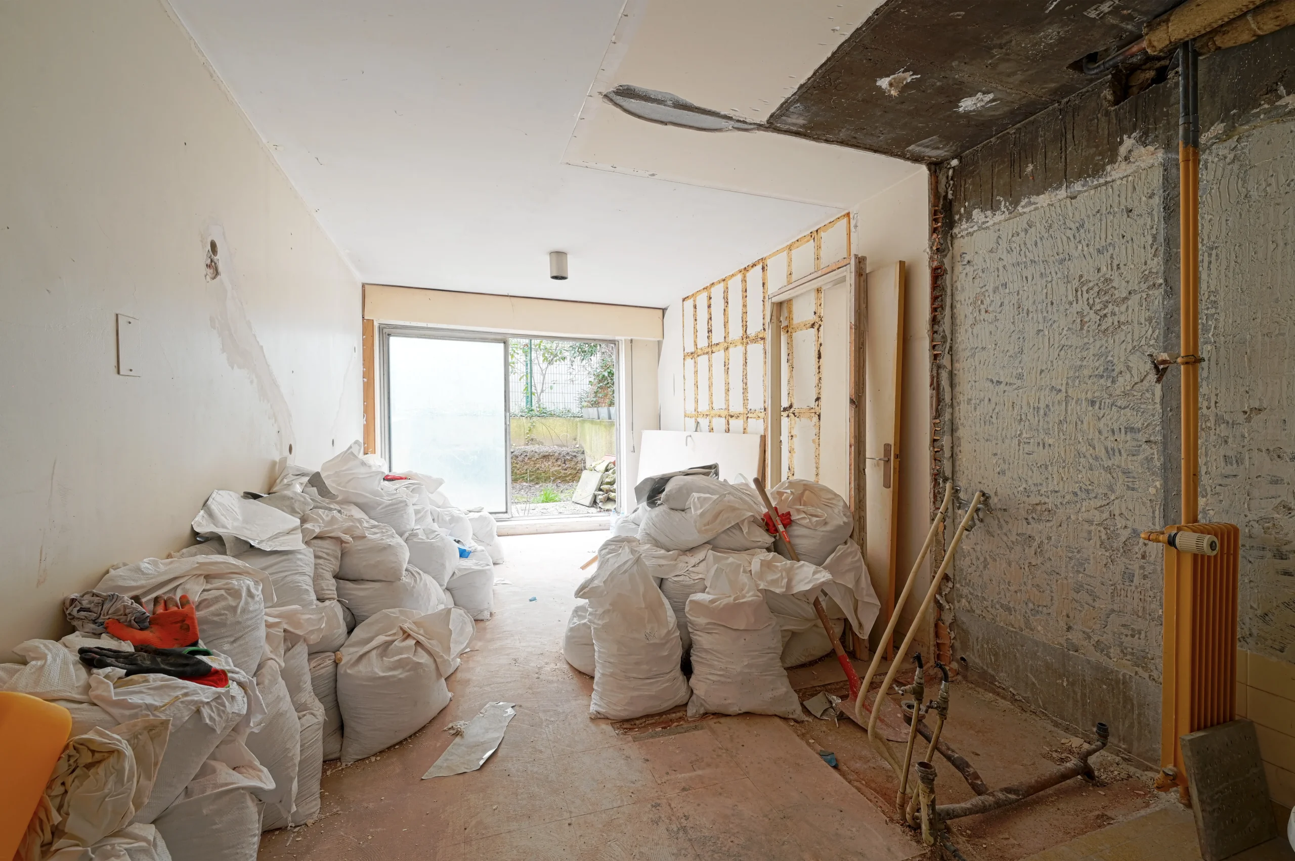 Rénovation complète d'un studio à Paris 7 - Avant